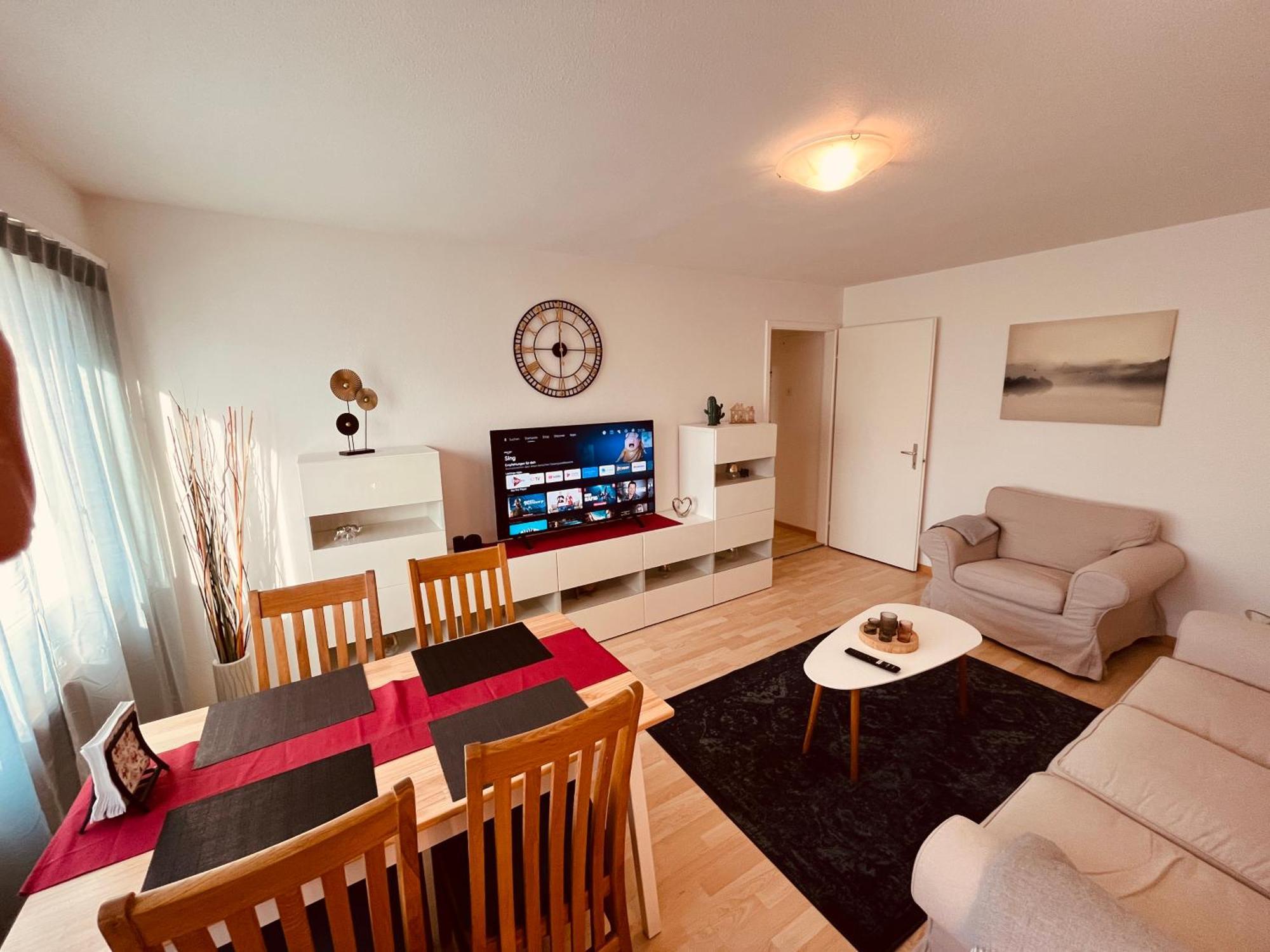 3-Room Apartment For Business Travelers & Families, Free Wifi & Tv With 70 Countries, Dazn, Sky, Netflix & Disney Wynau Exterior foto
